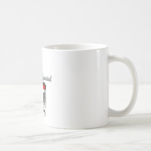 Mig Yep förmiddagsakkunnig - pedalen stålsätter Kaffemugg