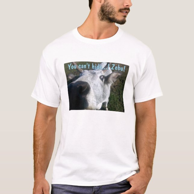 Mig Zebu T Shirt (Framsida)