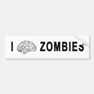 MIG [ZOMBIES FÖR HJÄRNA] BILDEKAL