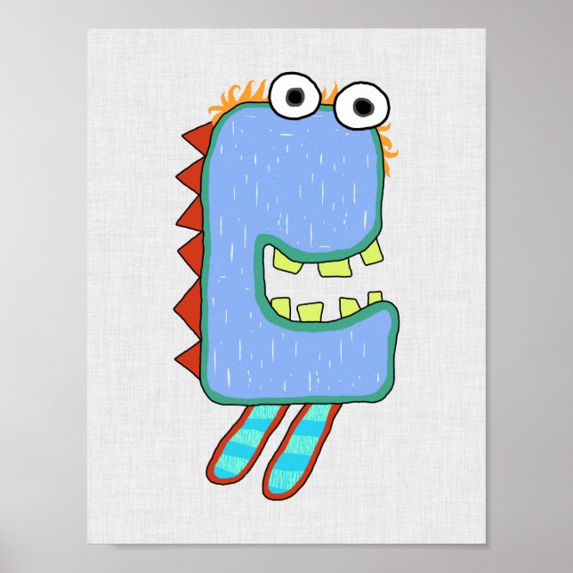 Miggy Monster Poster (Framsidan)