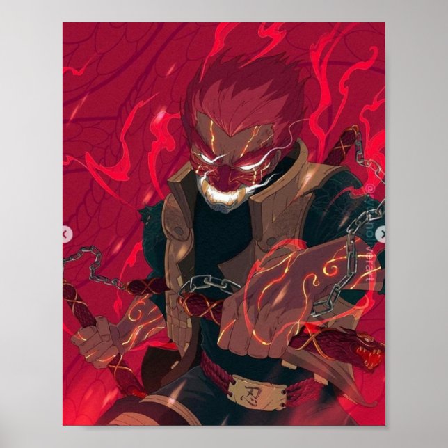 Might Guy Poster (Framsidan)