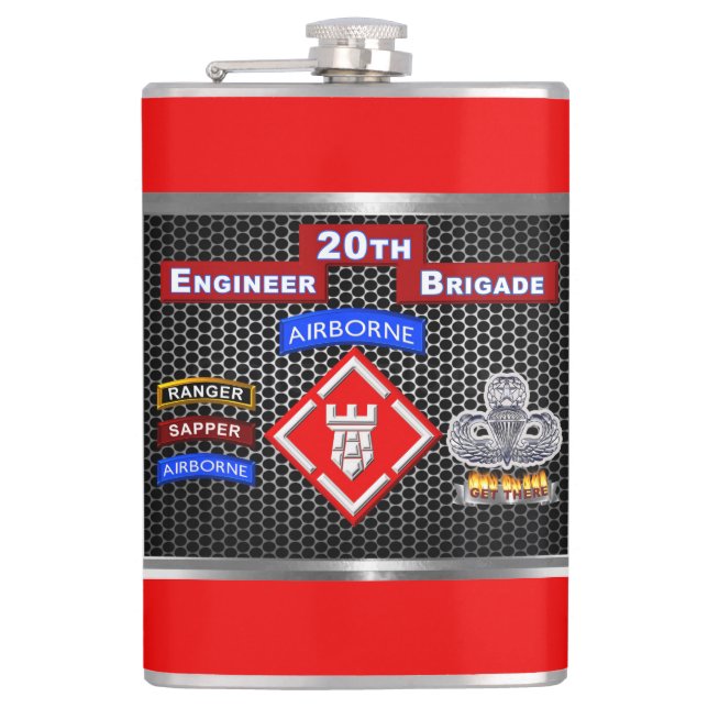 Mighty 20th Engineer Brigade-Airborne Fickplunta (Framsidan)