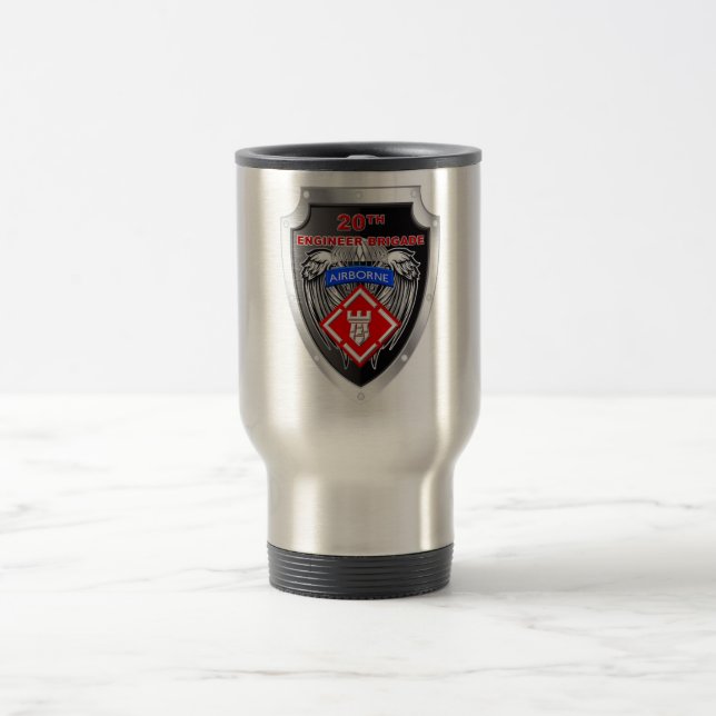 Mighty 20th Engineer Brigade-Airborne-vapen Resemugg (Center)