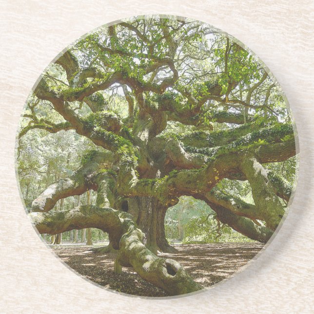 Mighty Angel Oak Underlägg Sandsten (Framsidan)