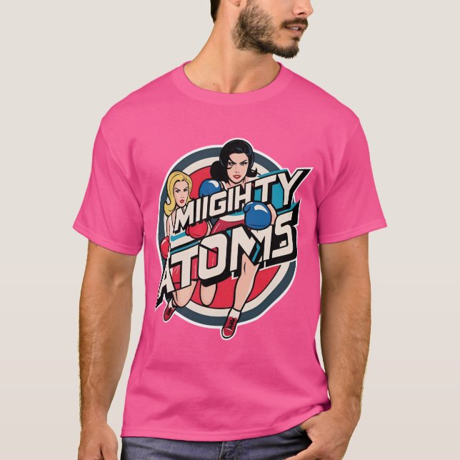 Mighty Atoms Apparel T Shirt (Framsida)