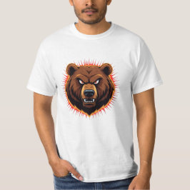 Mighty Bear – Raw Strength of Nature T Shirt