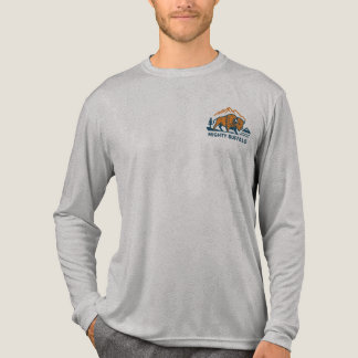 Mighty Buffalo vuxen långärmad T Shirt