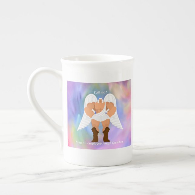 Mighty Guardian children rainbow mugg Benporslin Mugg (Vänster)