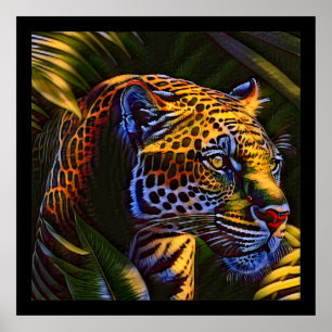 Mighty Jaguar A Jungle Predator Poster