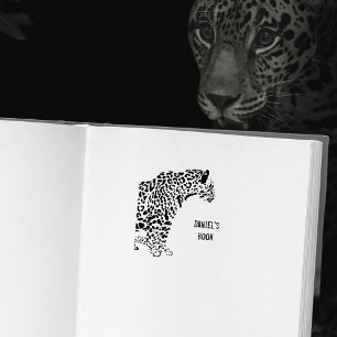 Mighty Jaguar Illustration Stämpel