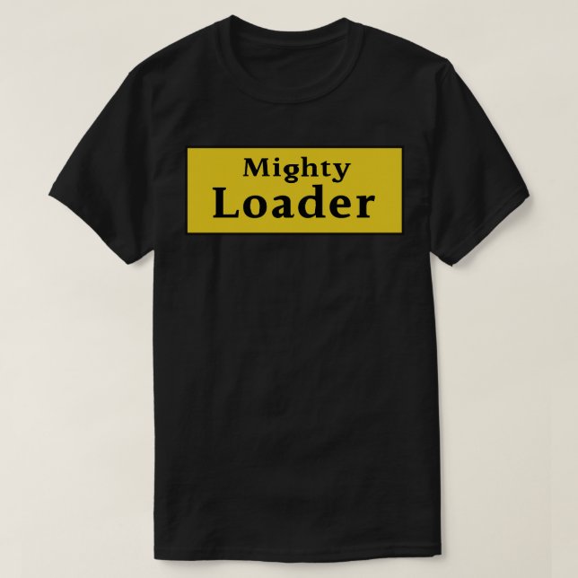 Mighty Load er Lastbil T Shirt (Design framsida)