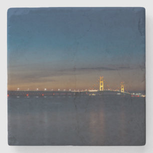 Mighty Mac på natten Pano Stenunderlägg