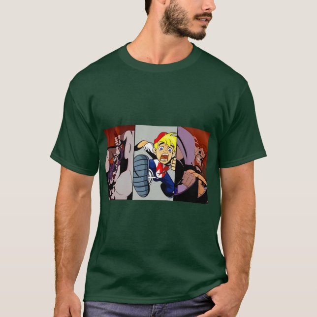 Mighty Max the Hero T Shirt (Framsida)