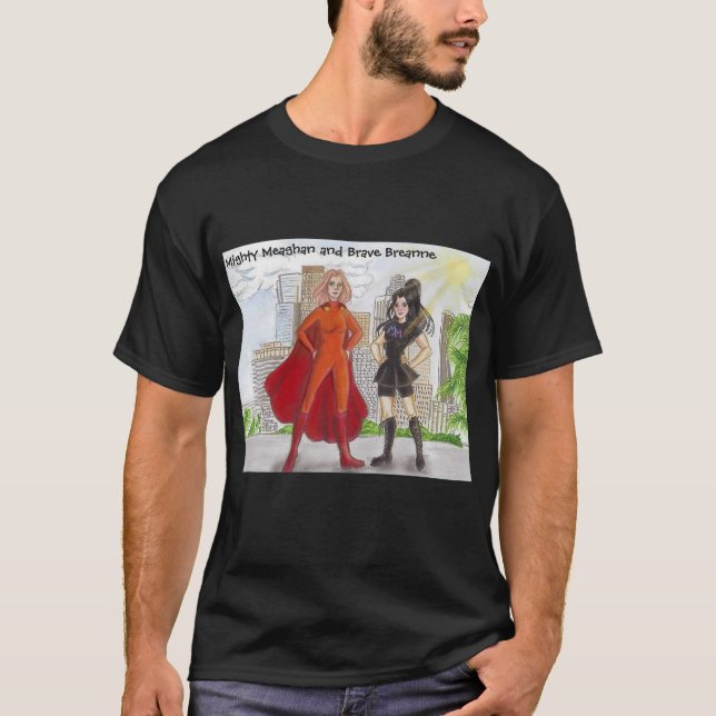 Mighty Meaghan och Modiga Breanne Manar skjorta T Shirt (Framsida)
