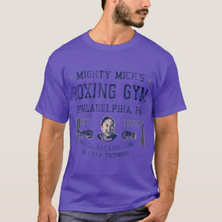 Mighty Mick Boing Gym Slitna Lts rolig T Shirt