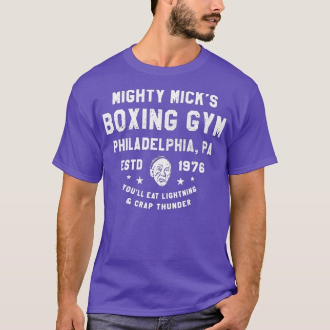 Mighty Micks Boxing Gym T Shirt (Framsida)