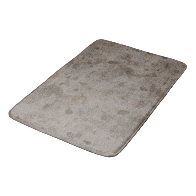 Mighty Mole Brown Faux Marble Bath Mats Badrumsmatta (Vinklad)