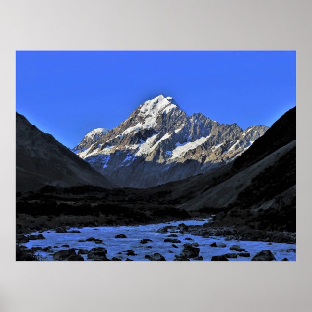 Mighty Mount Cook Poster (Framsidan)