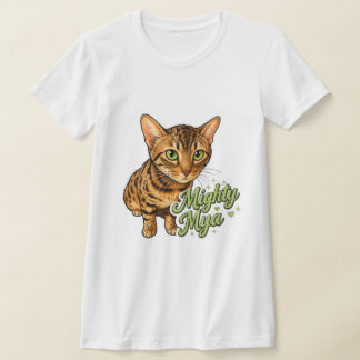 Mighty Mya V-ringad T Shirt