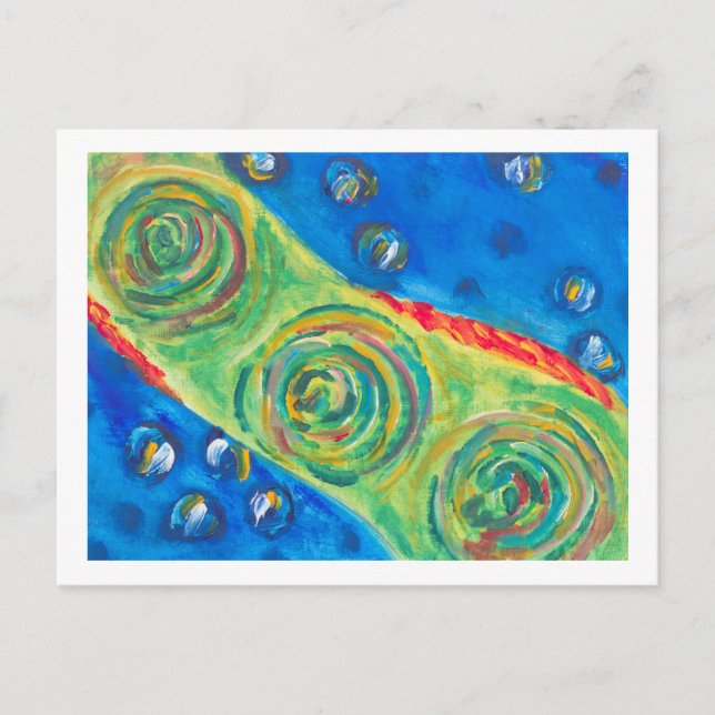 Mighty Octopus Vykort (Framsida)