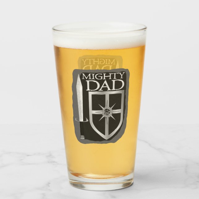 Mighty Pappa Sword and Shield Glaskopp (Baksida fylld)