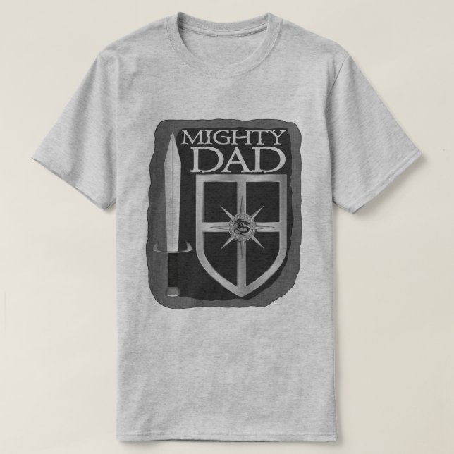 Mighty Pappa Tee Shirt (Design framsida)