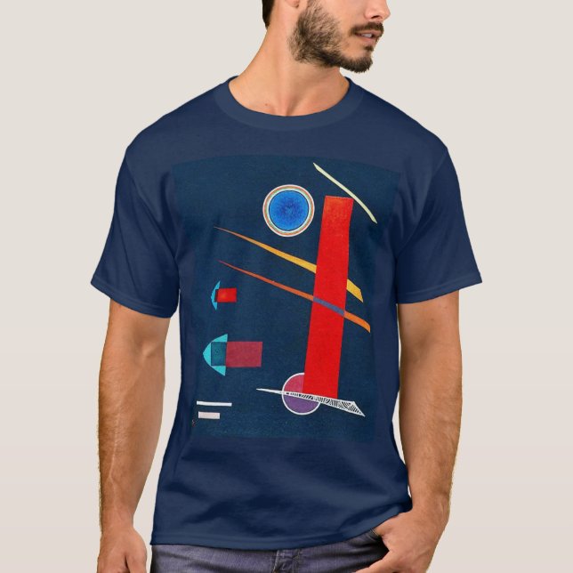 Mighty Red - Kandinsky T Shirt (Framsida)