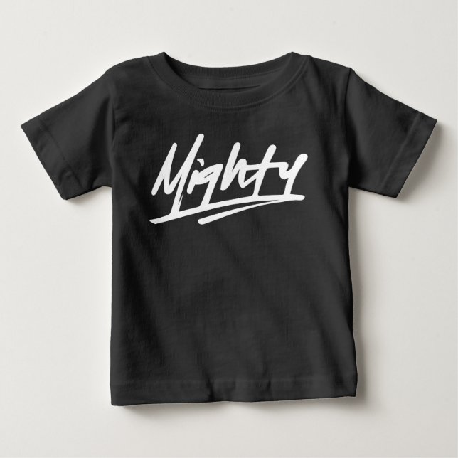 Mighty Småbarn Hoodie Tröja (Framsida)