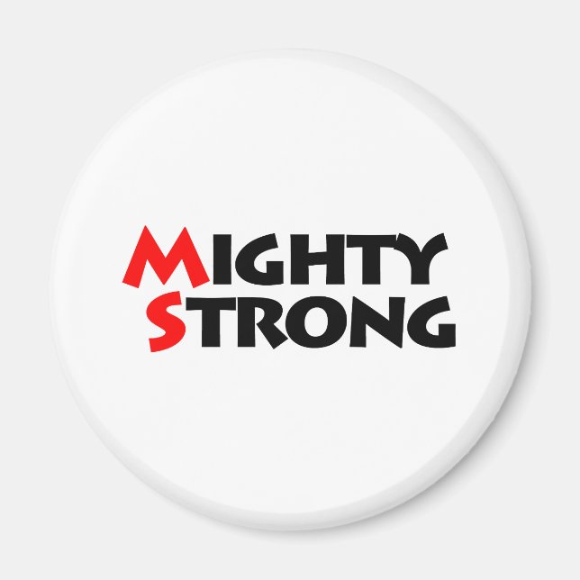 Mighty Strong Magnet (Framsidan)