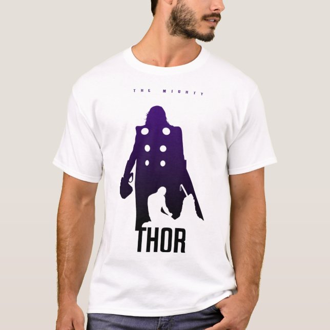 mighty Thor T Shirt (Framsida)