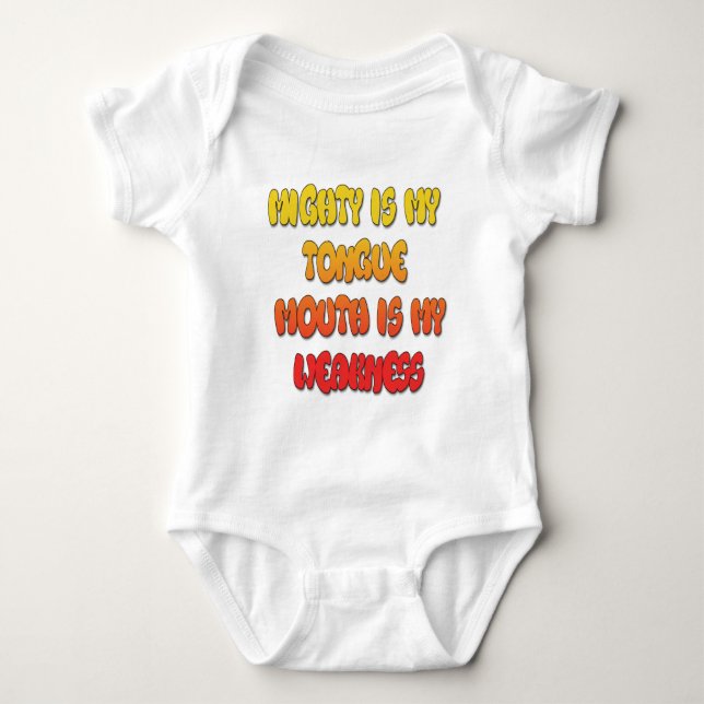 Mighty Tunga Weak Mouth pic T-shirt (Framsida)