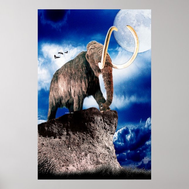 Mighty Wooly Mammoth Poster (Framsidan)