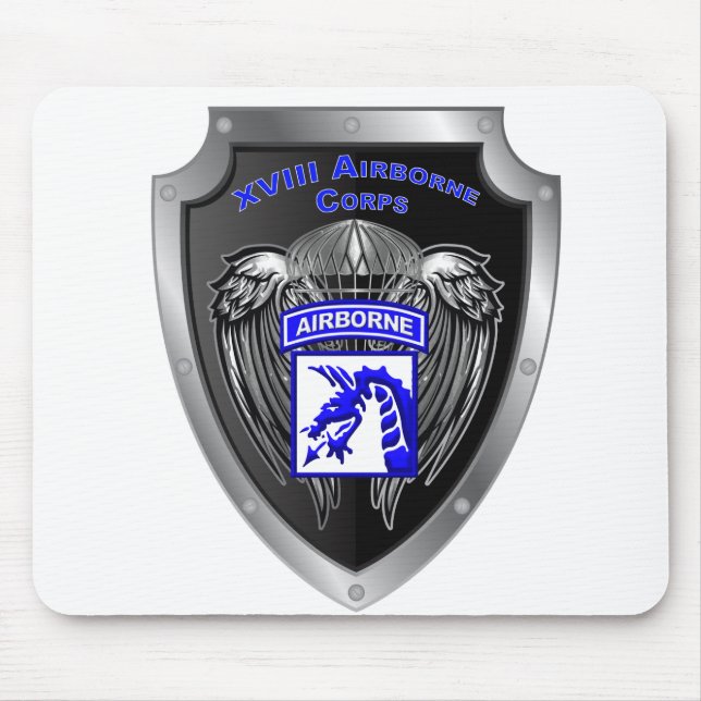 Mighty XVIII Airborne Corps Musmatta (Framsidan)