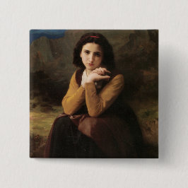 Mignon (Sweet Young Fransk Girl) (av Bouguereau) Knapp