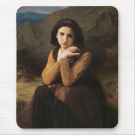 Mignon (Sweet Young Fransk Girl) (av Bouguereau) Musmatta