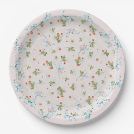 Mignonette Strawbär Fransk Blue Large Plate