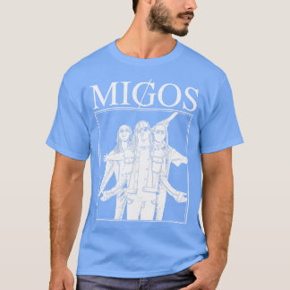 Migos Hip hop White T Shirt
