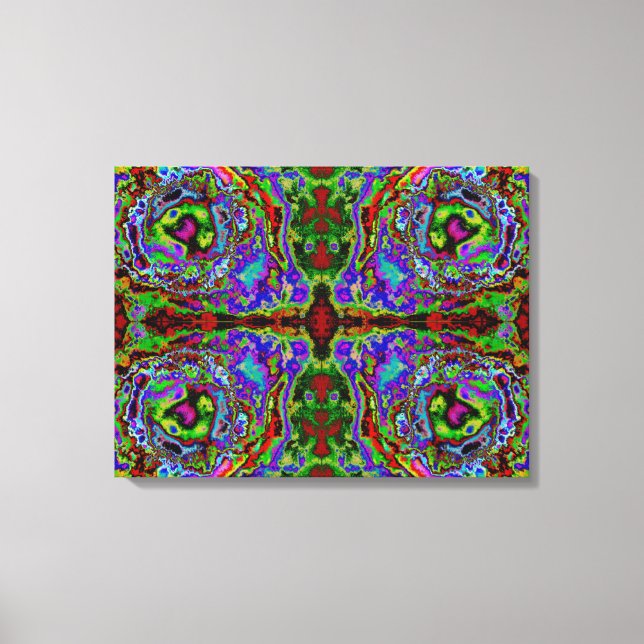 "Migraine - det är mer än bara huvudvärk" Canvastryck (Framsida)