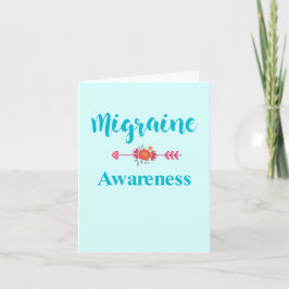 Migraine Headache Pain Awareness Kort