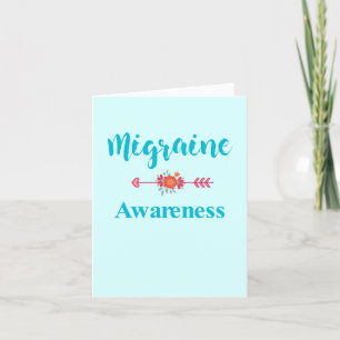Migraine Headache Pain Awareness Kort