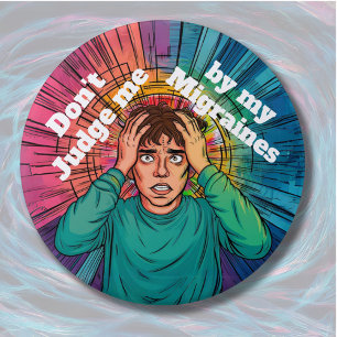 Migrainsjuka kronisk sjukdom-migrän knapp