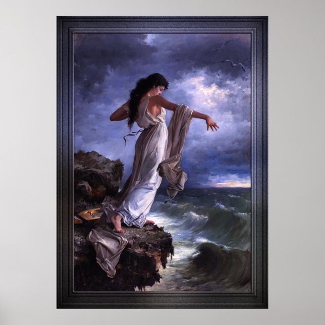 Miguel Carbonell Selvas död i Sappho Poster (Framsidan)