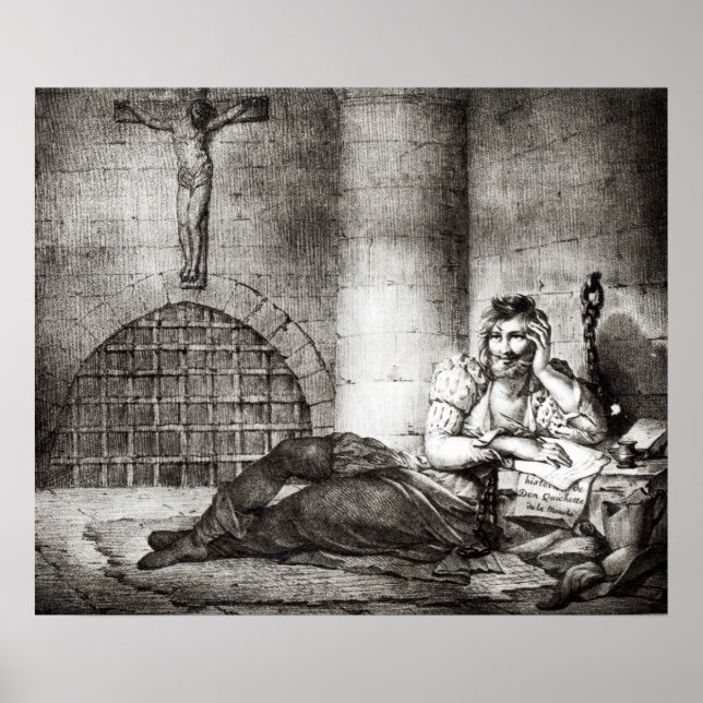 Miguel de Cervantes Saavedra Poster (Framsidan)