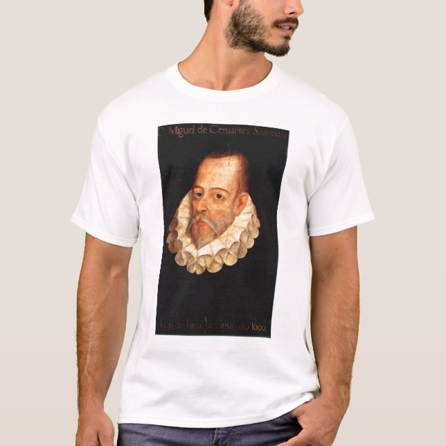 Miguel de Cervantes Tee (Framsida)