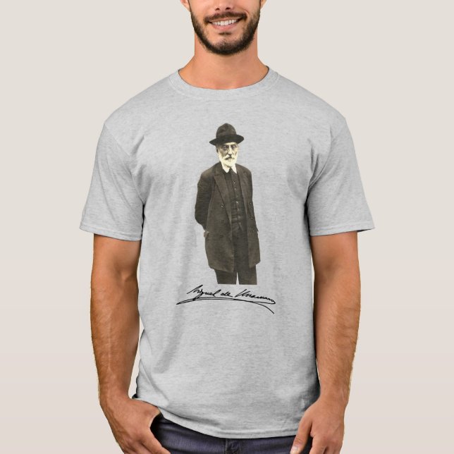 Miguel de Unamuno T Shirt (Framsida)