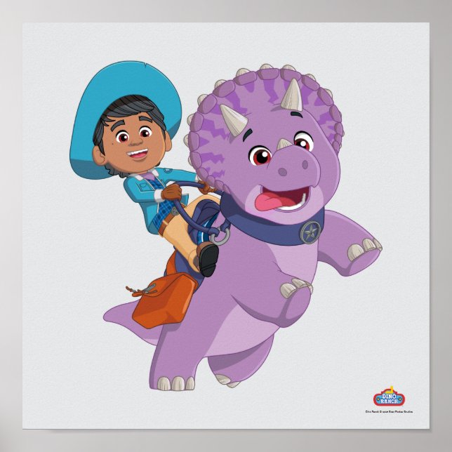 Miguel och Tango | Dino Ranch Poster (Framsidan)