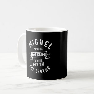 Miguel Personlig Namn Birthday Gift Kaffemugg