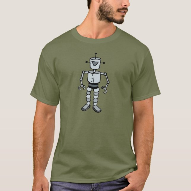 Mihmiverse "Danny Johnson roboten sparar för Tee Shirt (Framsida)