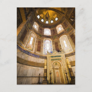 Mihrab i Hagia Sophia Vykort