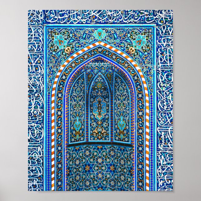 Mihrab - Prayer Niche Poster (Framsidan)